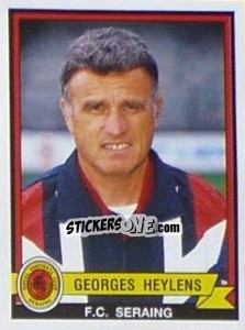 Cromo Georges Heylens - Football Belgium 1993-1994 - Panini