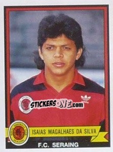 Figurina Isaias Magalhaes Da Silva - Football Belgium 1993-1994 - Panini