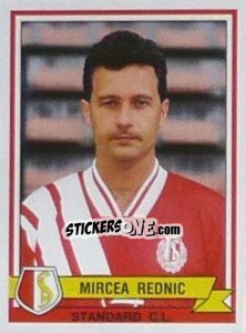 Sticker Mircea Rednic - Football Belgium 1993-1994 - Panini