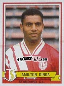 Figurina Amilton Dinga - Football Belgium 1993-1994 - Panini