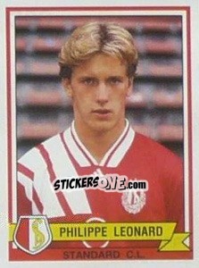 Sticker Philippe Leonard - Football Belgium 1993-1994 - Panini