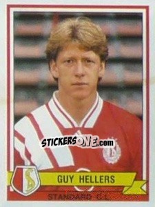 Sticker Guy Hellers - Football Belgium 1993-1994 - Panini
