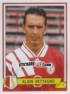 Figurina Alain Bettagno - Football Belgium 1993-1994 - Panini