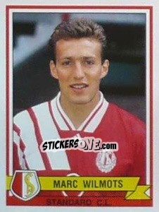 Sticker Marc Wilmots - Football Belgium 1993-1994 n. 307 - Panini