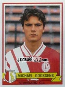 Cromo Michael Goossens - Football Belgium 1993-1994 - Panini