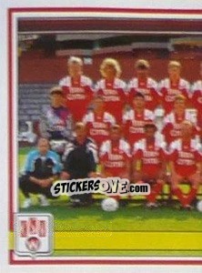 Sticker Elftal / Equipe - Football Belgium 1993-1994 - Panini