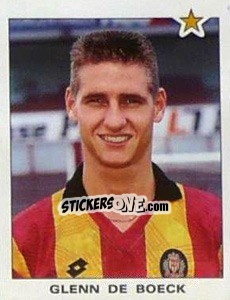 Sticker Glenn De Boeck - Football Belgium 1993-1994 n. 1 - Panini