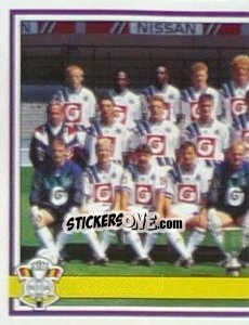 Sticker Elftal / Equipe - Football Belgium 1993-1994 - Panini