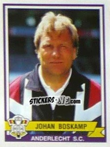 Figurina Johan Boskamp - Football Belgium 1993-1994 - Panini