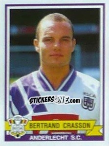 Sticker Bertrand Crasson - Football Belgium 1993-1994 n. 8 - Panini