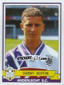 Sticker Danny Boffin - Football Belgium 1993-1994 n. 16 - Panini