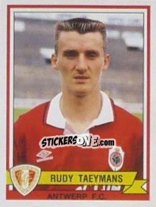 Sticker Rudy Taeymans - Football Belgium 1993-1994 - Panini