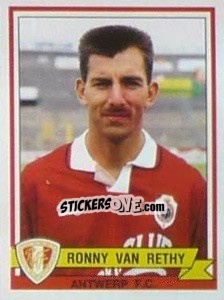 Cromo Ronny van Rethy - Football Belgium 1993-1994 - Panini