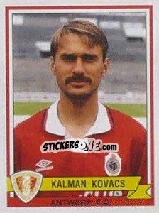 Sticker Kalman Kovacs - Football Belgium 1993-1994 n. 35 - Panini