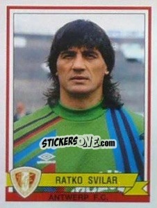 Cromo Ratko Svilar - Football Belgium 1993-1994 - Panini