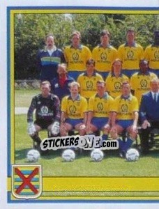 Sticker Elftal / Equipe - Football Belgium 1993-1994 - Panini