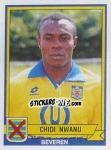 Sticker Chidi Nwanu - Football Belgium 1993-1994 - Panini
