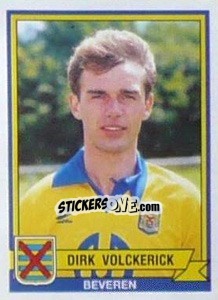 Sticker Dirk Volckerick - Football Belgium 1993-1994 n. 50 - Panini