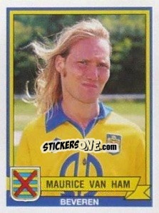 Sticker Maurice Van Ham - Football Belgium 1993-1994 n. 52 - Panini