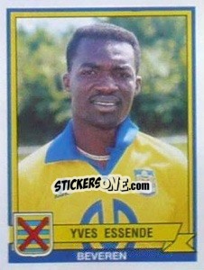 Sticker Yves Essende - Football Belgium 1993-1994 n. 56 - Panini