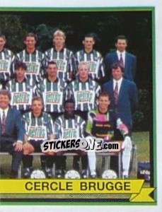 Sticker Elftal / Equipe - Football Belgium 1993-1994 n. 59 - Panini