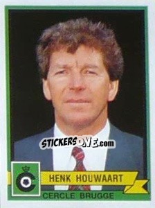 Sticker Henk Houwaart - Football Belgium 1993-1994 - Panini