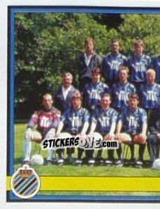 Sticker Elftal / Equipe - Football Belgium 1993-1994 n. 76 - Panini
