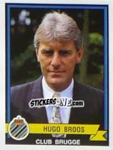 Cromo Hugo Broos - Football Belgium 1993-1994 - Panini
