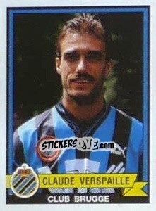 Sticker Claude Verspaille