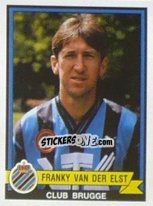 Figurina Franky Van Der Elst - Football Belgium 1993-1994 - Panini