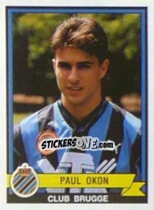 Figurina Paul Okon - Football Belgium 1993-1994 - Panini