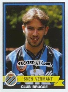 Sticker Sven Vermant - Football Belgium 1993-1994 n. 87 - Panini