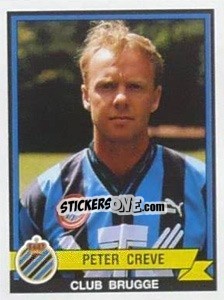 Sticker Peter Creve - Football Belgium 1993-1994 - Panini