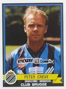 Sticker Peter Creve - Football Belgium 1993-1994 n. 89 - Panini