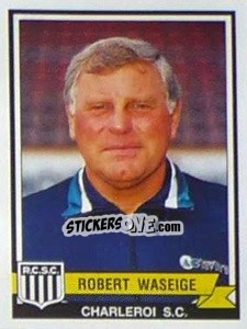 Sticker Robert Waseige - Football Belgium 1993-1994 n. 96 - Panini