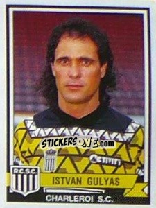 Sticker Istvan Gulyas - Football Belgium 1993-1994 - Panini