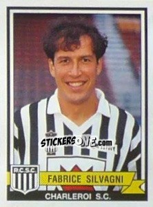 Sticker Fabrice Silvagni - Football Belgium 1993-1994 - Panini