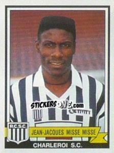 Sticker Jean-Jacques Misse Misse - Football Belgium 1993-1994 n. 108 - Panini
