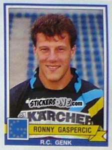 Sticker Ronny Gaspercic - Football Belgium 1993-1994 - Panini