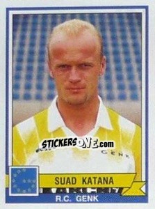 Figurina Suad Katana - Football Belgium 1993-1994 - Panini
