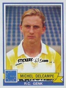 Cromo Michel Delcampe - Football Belgium 1993-1994 - Panini