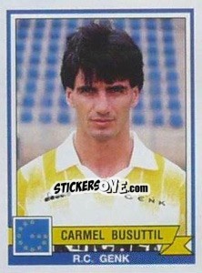 Sticker Carmel Busuttil - Football Belgium 1993-1994 - Panini