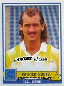 Sticker Patrick Goots - Football Belgium 1993-1994 - Panini