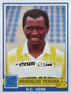 Sticker Arisvaldo Pereira - Football Belgium 1993-1994 n. 128 - Panini
