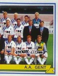 Figurina Elftal / Equipe - Football Belgium 1993-1994 - Panini