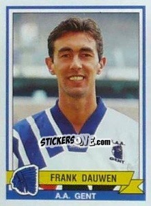 Sticker Frank Dauwen - Football Belgium 1993-1994 n. 141 - Panini