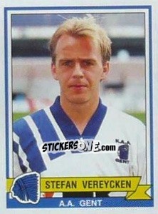 Cromo Stefan Vereycken - Football Belgium 1993-1994 n. 142 - Panini