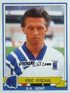 Sticker Eric Viscaal - Football Belgium 1993-1994 - Panini