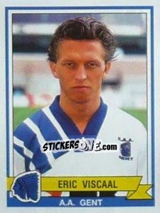 Sticker Eric Viscaal - Football Belgium 1993-1994 n. 145 - Panini