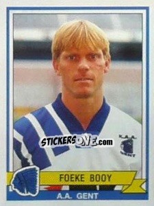 Figurina Foeke Booy - Football Belgium 1993-1994 n. 146 - Panini